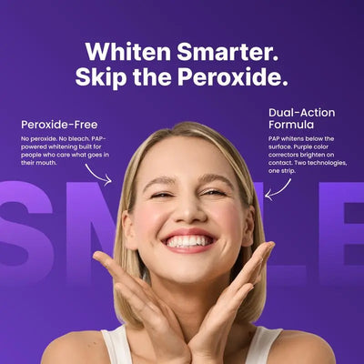 DR DENT™ Purple Whitening Strips Angle 3