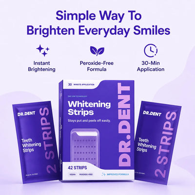 DR DENT™ Purple Whitening Strips Master