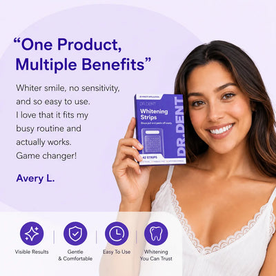 DR DENT™ Purple Whitening Strips Master